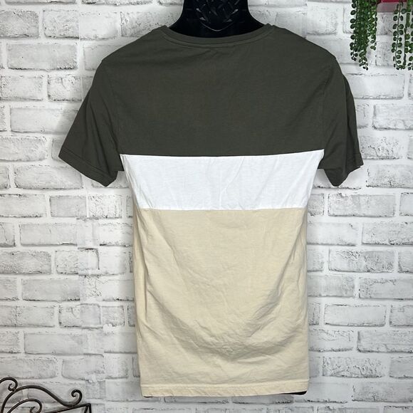 LCW Casuals ‘Keep Going’ Color block Tshirt Shirt Size Medium - Picture 3 of 5